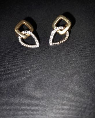 ORECCHINI ORO E DIAMANTI