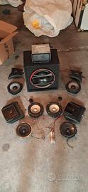 impianto stereo completo 