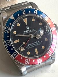 Rolex Gmt mastet 16750 pepsi pallettoni del 1980