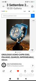 orologio capri Watch uomo nuovo 