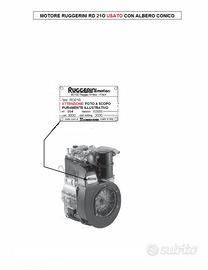 motore ruggerini rd 210 diesel