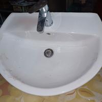 Lavandino  Lavabo Pozzi Ginori con miscelatore