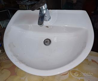 Lavandino  Lavabo Pozzi Ginori con miscelatore