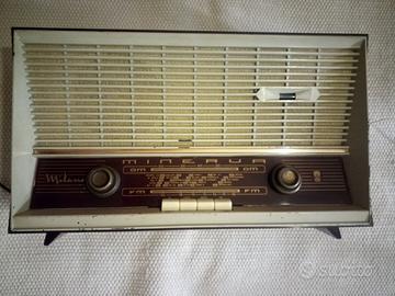 Minerva Milano radio OM FM anni '50