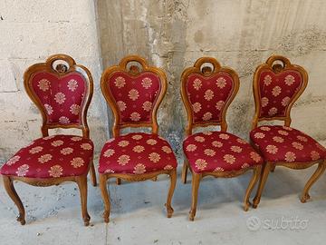 tavolo e sedie vintage 