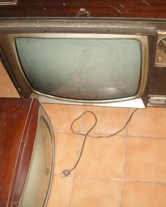 TV d'Epoca "Space Age" Anni '60 – Mobile in Legno