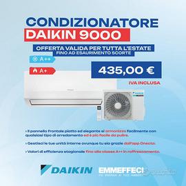 Climatizzatore Daikin 9000 btu