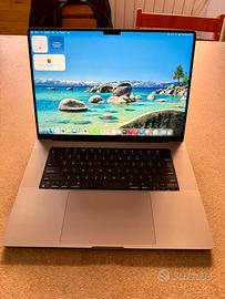 Macbook pro 16” M1 PRO 32GB 1TB
