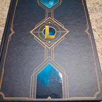 quaderno a5. copertina rigida. 
LEAGUE OF LEGENDS.