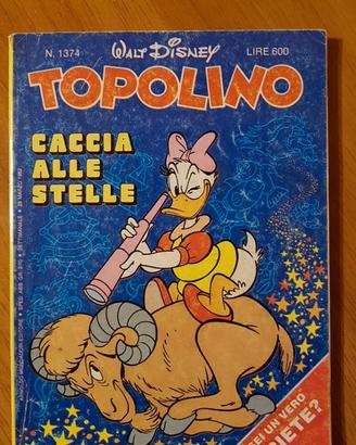 Topolino libretto Disney n.1374 del 28 Marzo 1982
