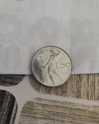 moneta da 50 Lire