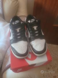 Nike Dunk Low Panda (Bianche e Nere) con scatola