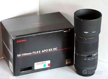 SIGMA 50-150mm 1:2,8 II APO HSM PER SONY ALPHA "A"