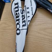 Sella San Marco Aspide carbon bianca