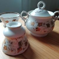 Servizio caffè tre pezzi vintage