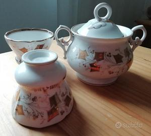 Servizio caffè tre pezzi vintage