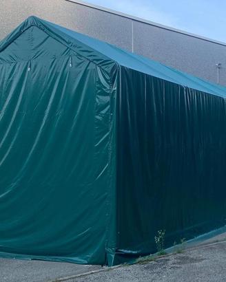 CAPANNO PVC  3.5x8 m RIMESSA DEPOSITO MEZZI CAMPER