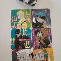 set Sottobicchieri JUJUTSU KAISEN da collezione