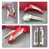 KIT PLASTICHE HONDA CRF 250 2014 2015 R 2016 2017