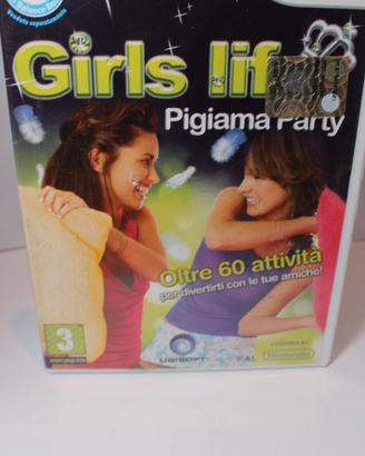 gioco wii girls life pigiama party