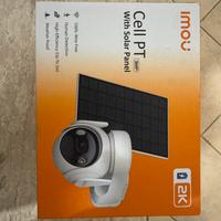 Telecamera IMOU Wifi con pannello solare