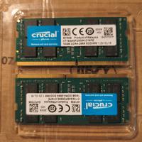16GB Ram DDR4 Sodimm 2666 Mhz Crucial 1.2V CL19