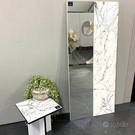 Specchio di Lusso 160x70 Bianco Lucido