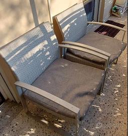 2 Poltrone da giardino