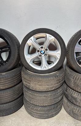 Cerchi Bmw X1 E84 con gomme da sostituire