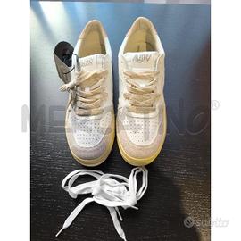 SCARPE UOMO AUTRY BIANCHE E ROSA