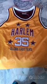Canotta basket Harlem Globetrotters originale
