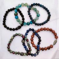 Set 12 Braccialetti: Pietre Naturali, Etnico, pop