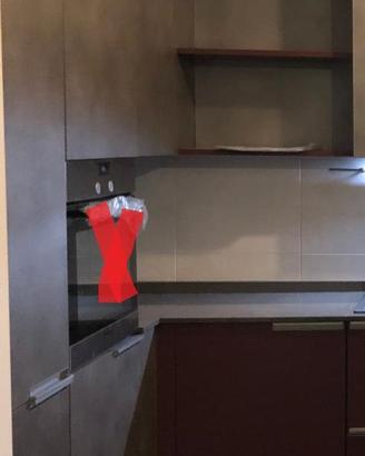 Blocco cucina Scavolini con top quarzo