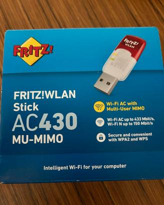 AVM FRITZ!WLAN Stick AC 430 - Chiavetta Wi-Fi