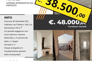 Attico, mansarda a Monteiasi