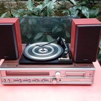 Giradischi Stereo -con Radio FM e Stereo 8