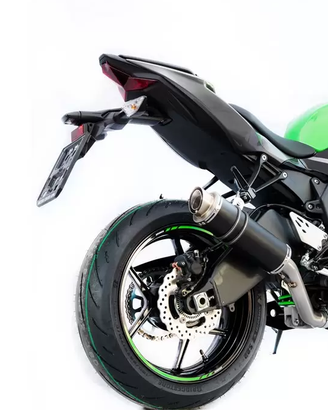 Thunder Titanium Black Kawasaki Zx-6r 636 Ninja