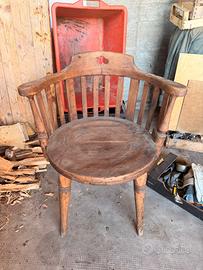 Sedia di legno