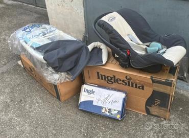 Inglesina Ovetto Huggy + Navicella + Kit Auto