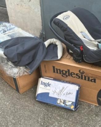 Inglesina Ovetto Huggy + Navicella + Kit Auto