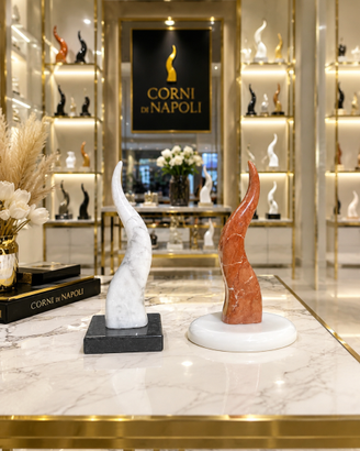 CORNO IN MARMO ARTIGIANATO E DESIGN