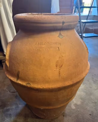 Orcio terracotta Carlo Bitossi Montelupo