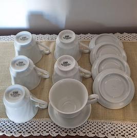 Servizio 6 tazze in porcellana Yorkshire - Japan