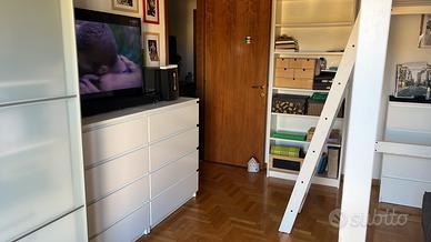 2 cassettiere bianche