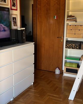 2 cassettiere bianche