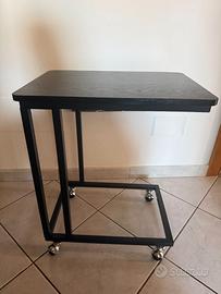Tavolino Porta pc portatile letto ruote industrial