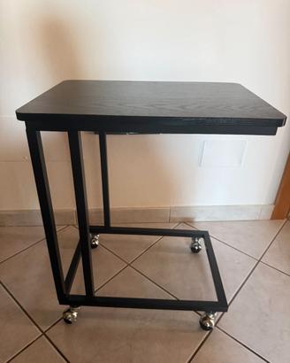 Tavolino Porta pc portatile letto ruote industrial