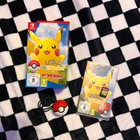 Pokemon lets go pikachu + pokeball plus