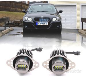 KIT LAMPADE OCCHI ANGEL IN LED 80W CANBUS BMW E90 