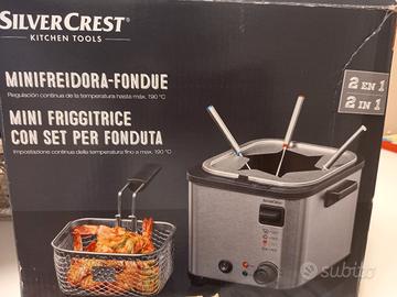 Friggitrice Silver Crest con set fonduta